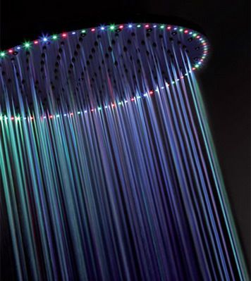 Prysznic z diod LED