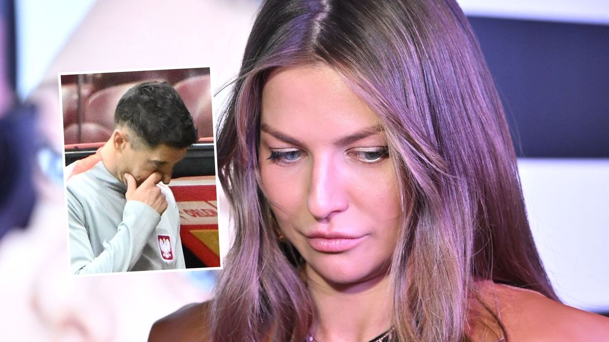 Anna Lewandowska wpiera Roberta po przegranym meczu?