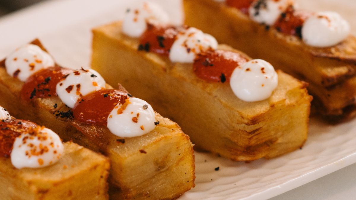 Ziemniaczane pavé robi furorę na imprezach