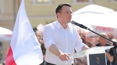 Sławomir Mentzen ostro o Lewicy. "Zapadnijcie się ze wstydu pod ziemię"