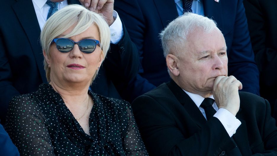Reporter baza 2020-06-d
01.09.2019 Warszawa 80. rocznica wybuchu II wojny swiatowej   fot Andrzej Iwanczuk/REPORTER
n/z: Julia Przylebska, Jaroslaw Kaczynski
Andrzej Iwanczuk/REPORTER