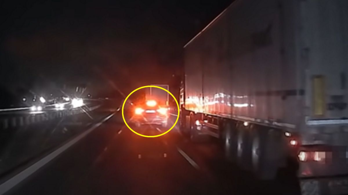 Kierowca stracił cierpliwość