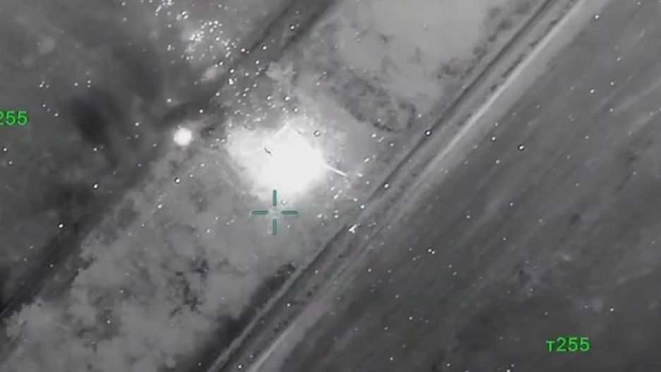 Nagranie z operacji ukraińskich Bayraktarów