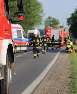 Tragedia pod Opolem. Mężczyzna zginął na oczach rodziny