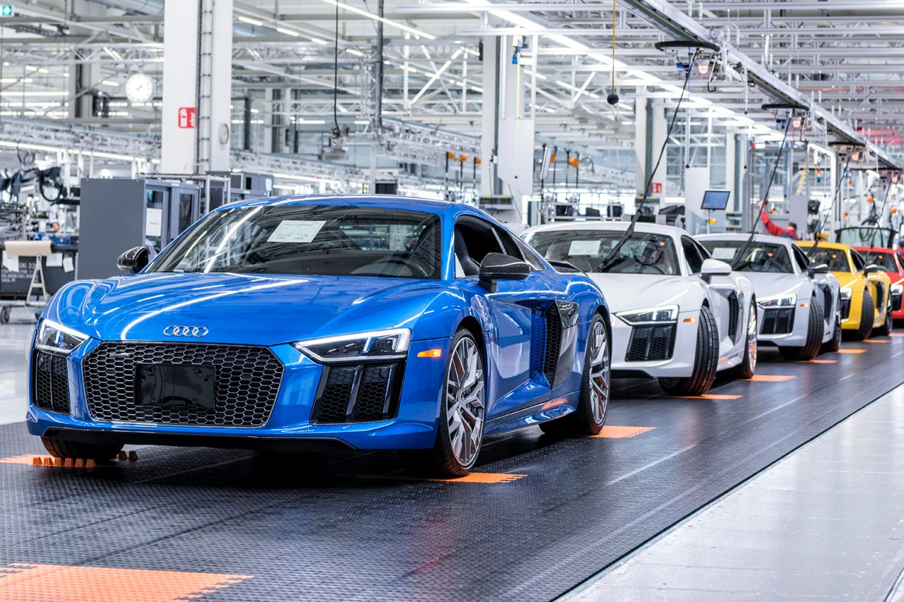 Fabryka Audi R8 w Neckarsulm