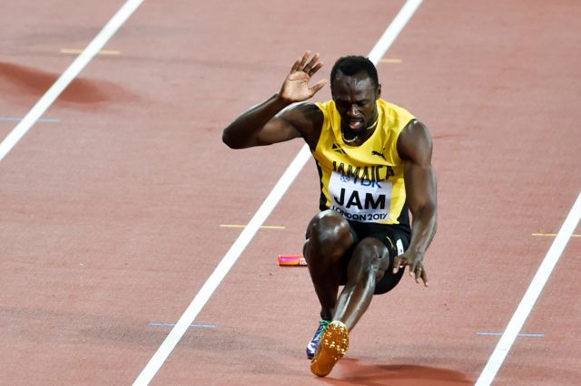 Usain Bolt w 2017 roku