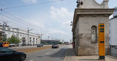 Warszawa. Fotoradary okiełznały prędkość. Most Poniatowskiego zwolnił