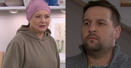 "Klan", odcinek 4697. Grażyna wraca z pogrzebu. Miłosz stawia warunki