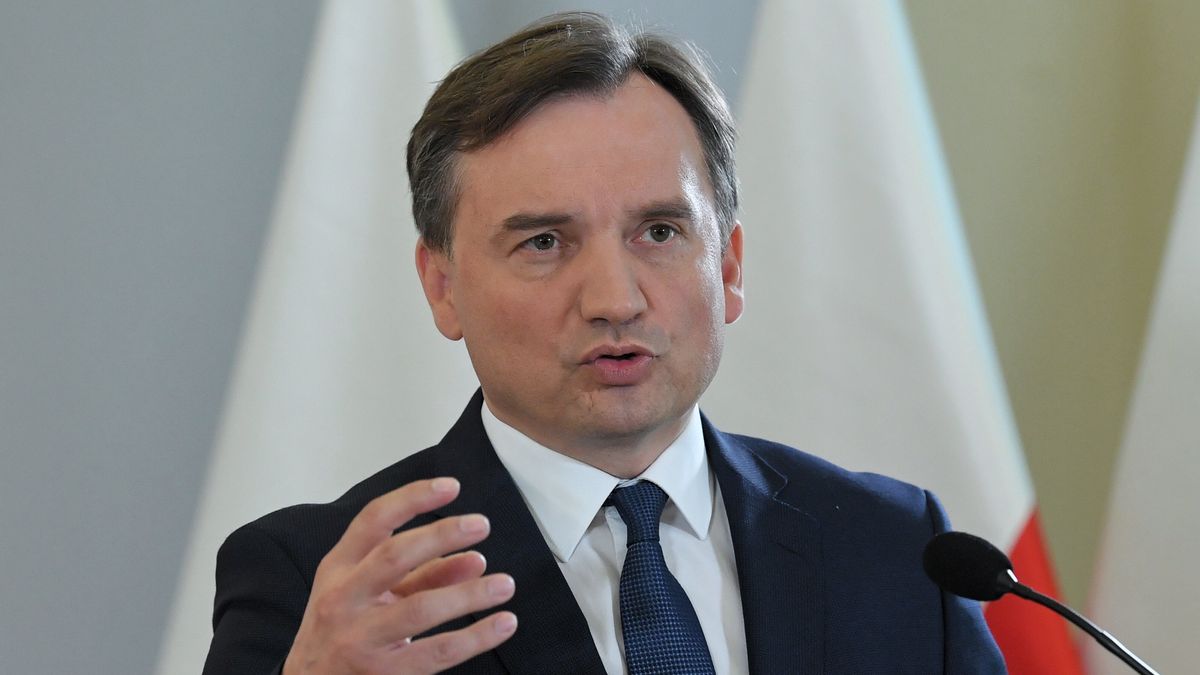 Zbigniew Ziobro, minister sprawiedliwości.