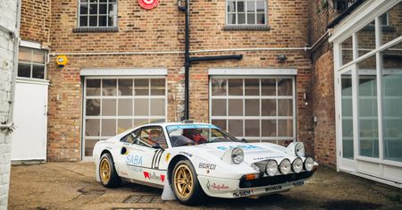 Ferrari 308 GTB w rajdowej specyfikacji grupy B na sprzedaż. Jeździł nim Harri Toivonen