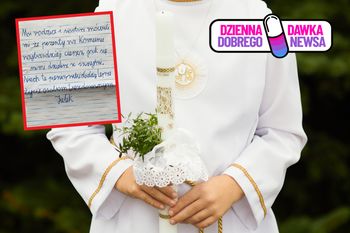 Poruszający gest 10-letniego Julka. Oto, co zrobił po pierwszej komunii