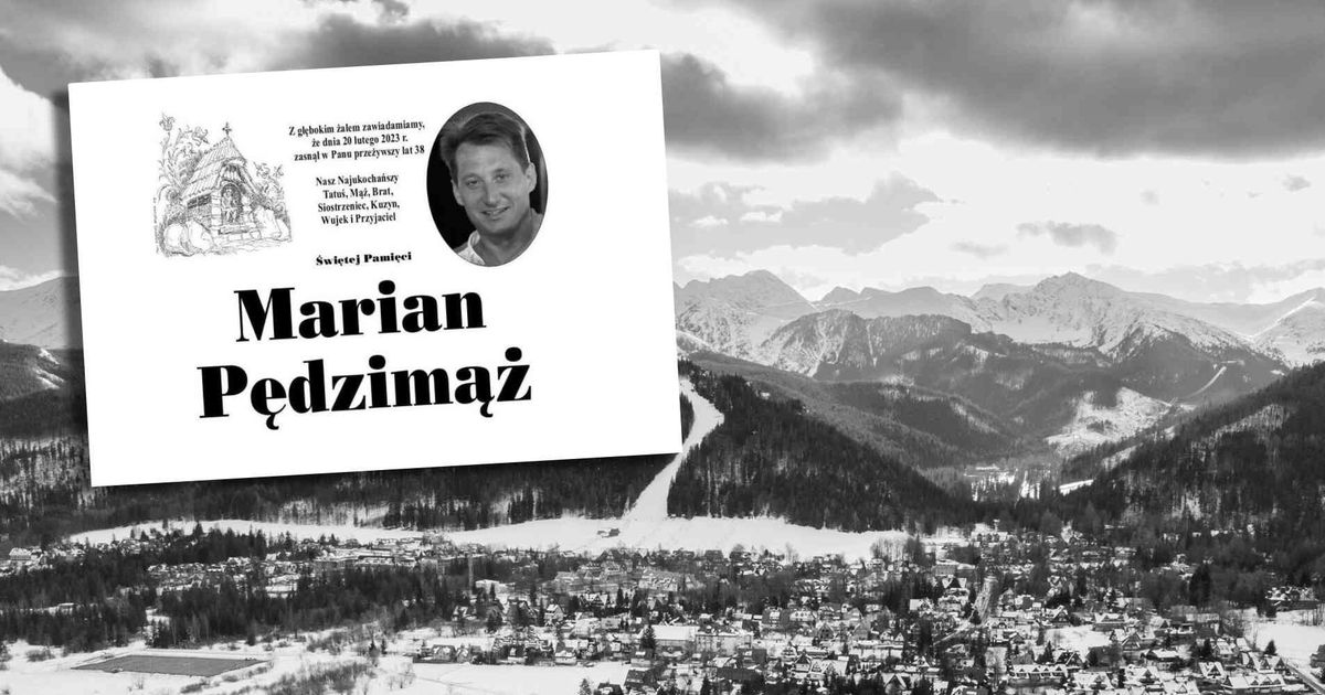 Jego śmierć poruszyła pół Polski. Zakopiański milioner miał zaledwie 38 ...