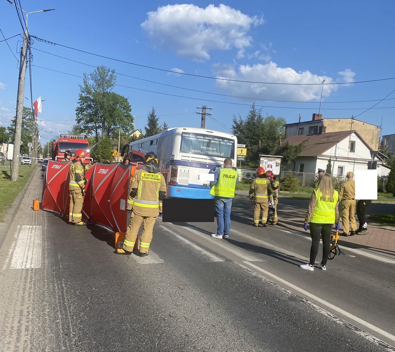 Tragiczny wypadek w Sokołowie Podlaskim. 6-letnia dziewczynka zginęła na miejscu