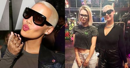 Amber Rose zrobiła sobie tatuaż NA CZOLE. Niestety, nie ma związku z sądem... (FOTO)
