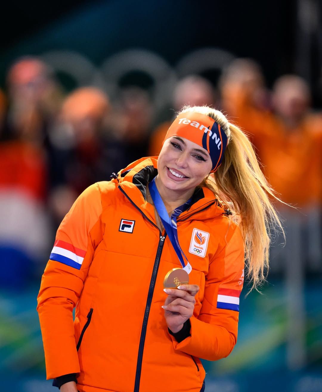 Jutta Leerdam z narzeczonym 