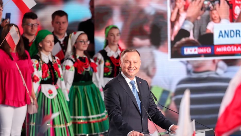 Andrzej Duda zdobył najwięcej głosów w I turze wyborów prezydenckich.