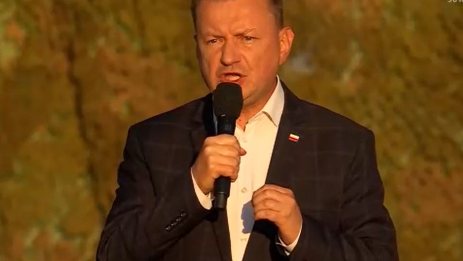 Mariusz Błaszczak przemówił na koncercie "Razem dla bezpiecznych granic"