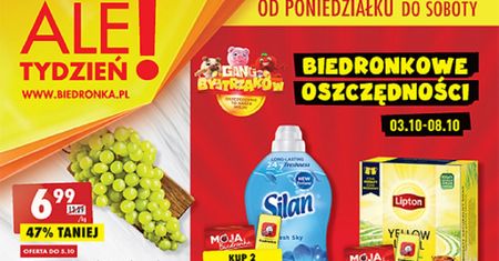 Biedronka gazetka od 10.10 22. Oferta ważna od poniedziałku 10 października – aktualne promocje