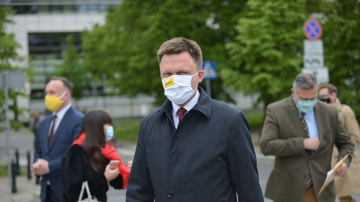 Szymon Hołownia komentuje "Zabawę w chowanego"