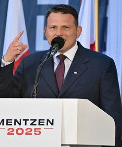 Incydent na wiecu Mentzena. Interweniowała policja