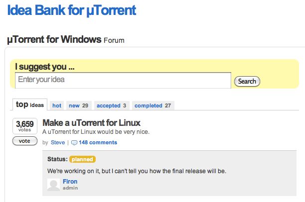 µTorrent - już wkrótce na Linuksie! 2