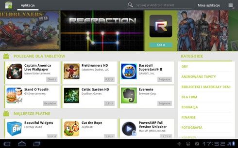 xoom android market