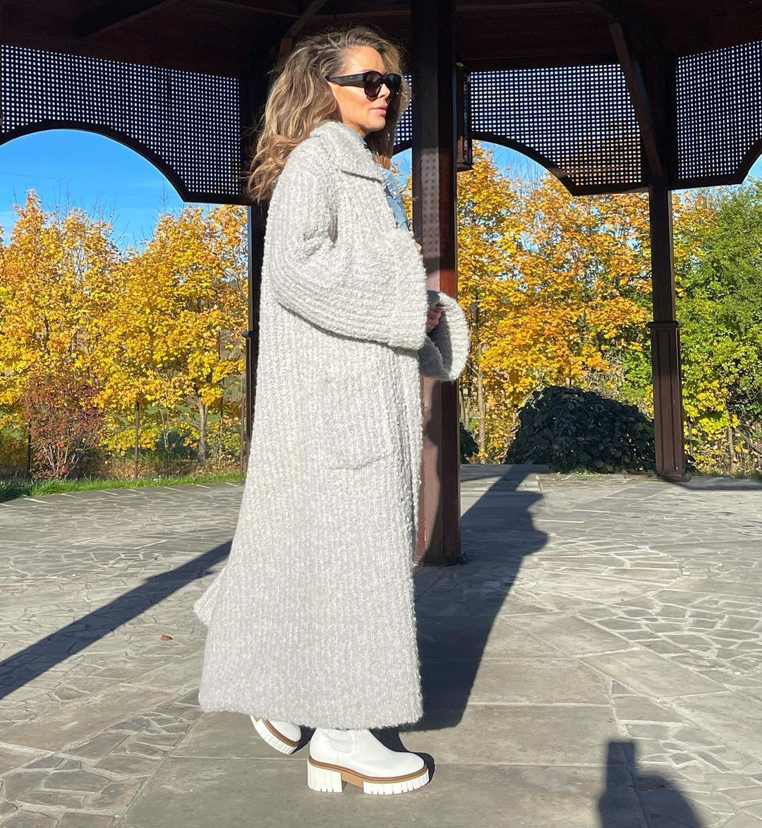 "Total look" Małgorzaty Rozenek z ubrań jej marki 