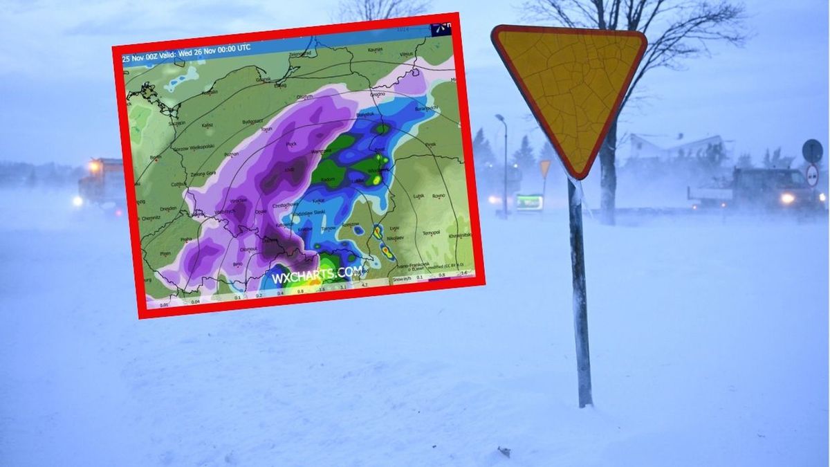 Nadciąga kolejna śnieżyca. Zacznie sypać już w nocy