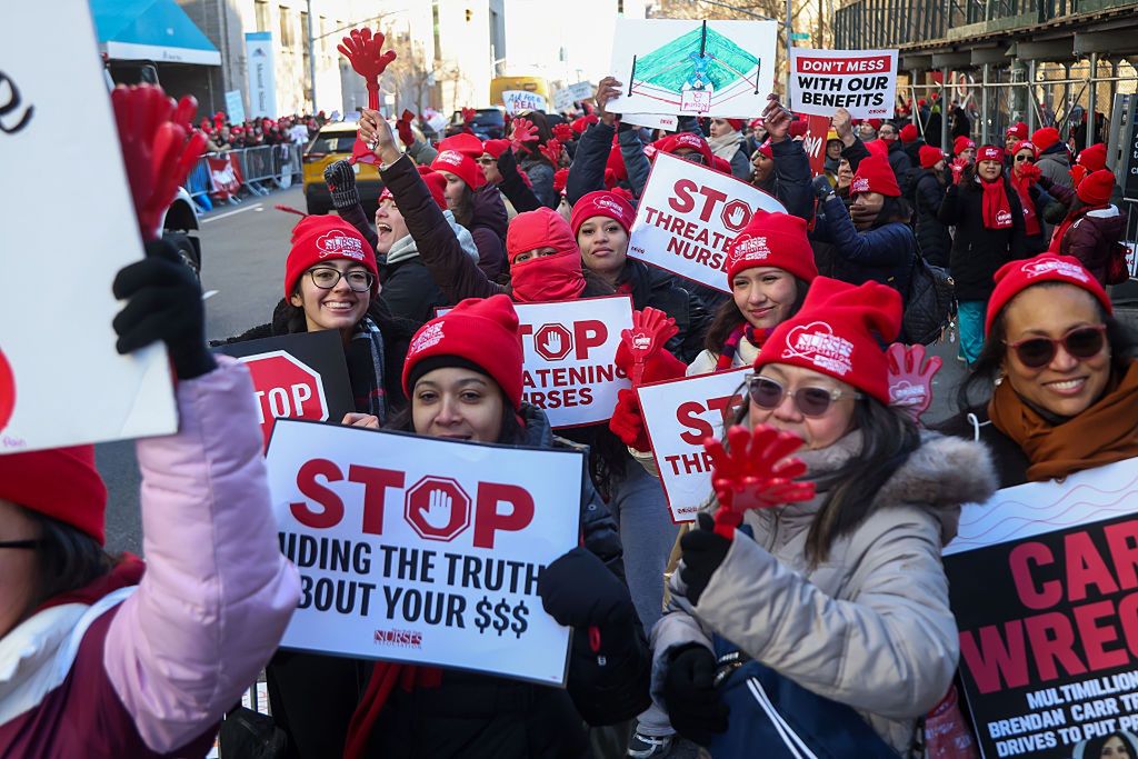 Pielęgniarki w USA walczą o wyższe pensje. "W każdych warunkach trzeba dać radę"