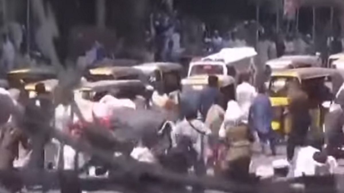 Protest w Dżalalabadzie