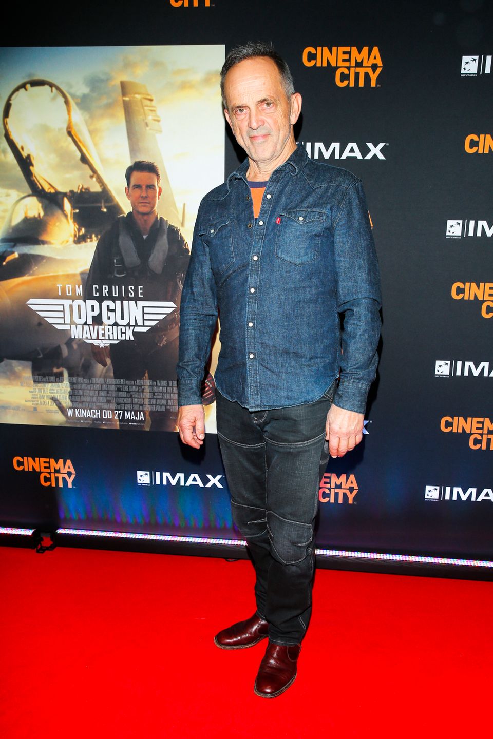 Jacek Koman - premiera Top Gun: Maverick