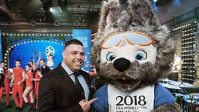 Ronaldo na ceremonii ogłoszenia maskotki mistrzostw świata 2018 w Rosji