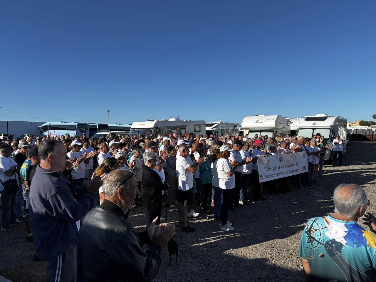 Protesty na Kanarach. Właściciele kamperów przedstawili swoje żądania