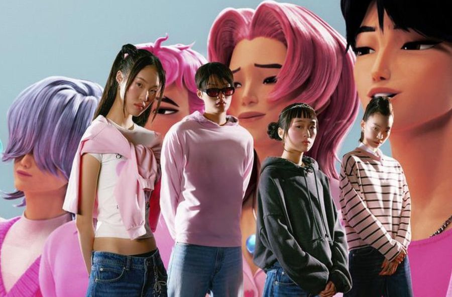 Bershka wypuszcza drop ubrań z "K-popowych łowczyń demonów".