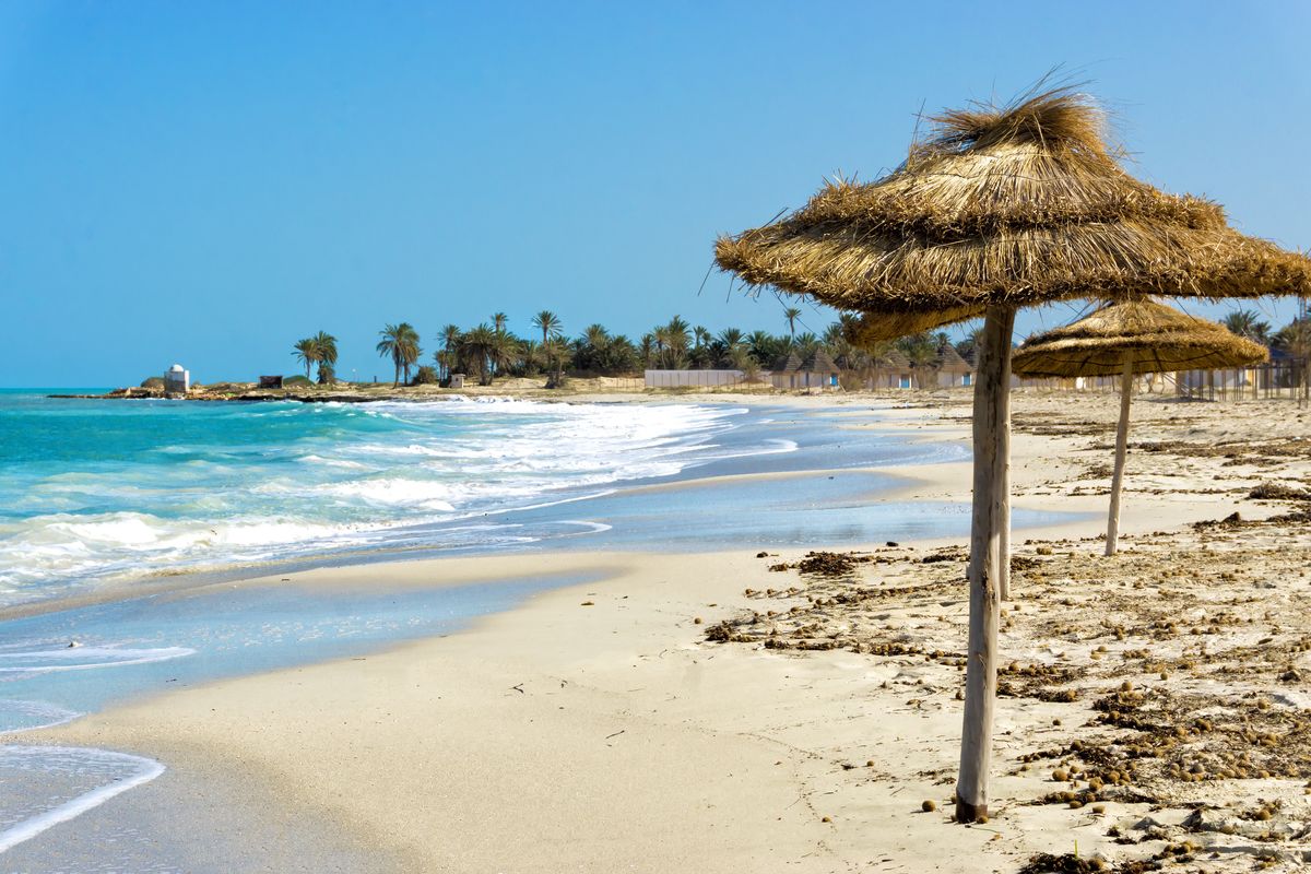 Plaże w Tunezji niestety wyglądają inaczej niż kiedyś