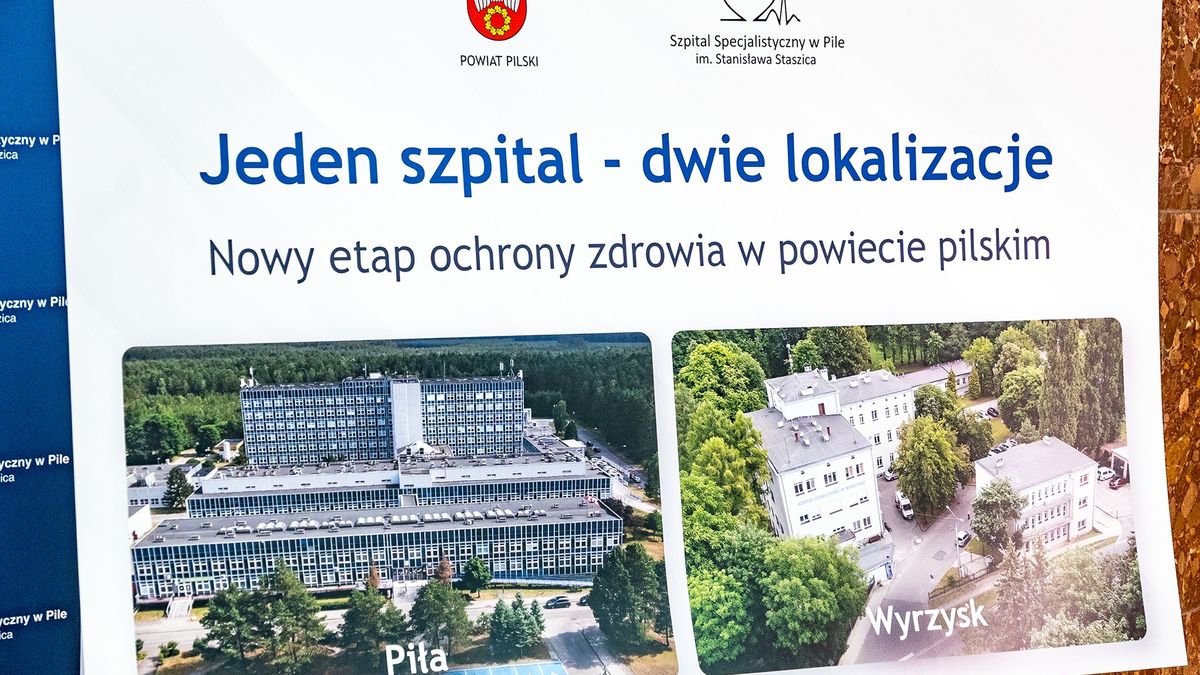 Połączenia szpitala w Pile i Wyrzysku.