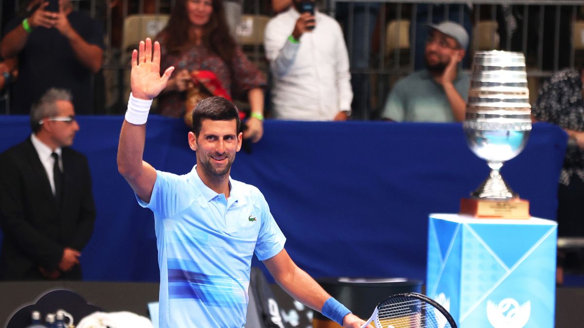 PAP/EPA / Abir Sultan / Na zdjęciu: Novak Djoković