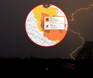 Nawałnice nad Polską: to jeszcze nie koniec. IMGW alarmuje