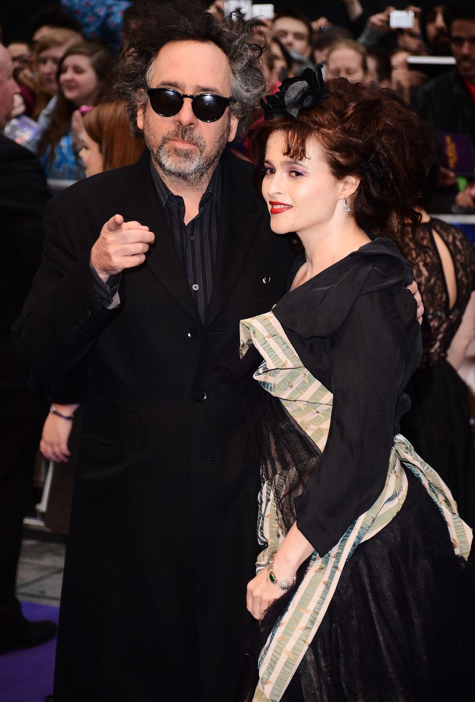 Tim Burton i Helena Bohnam Carter 