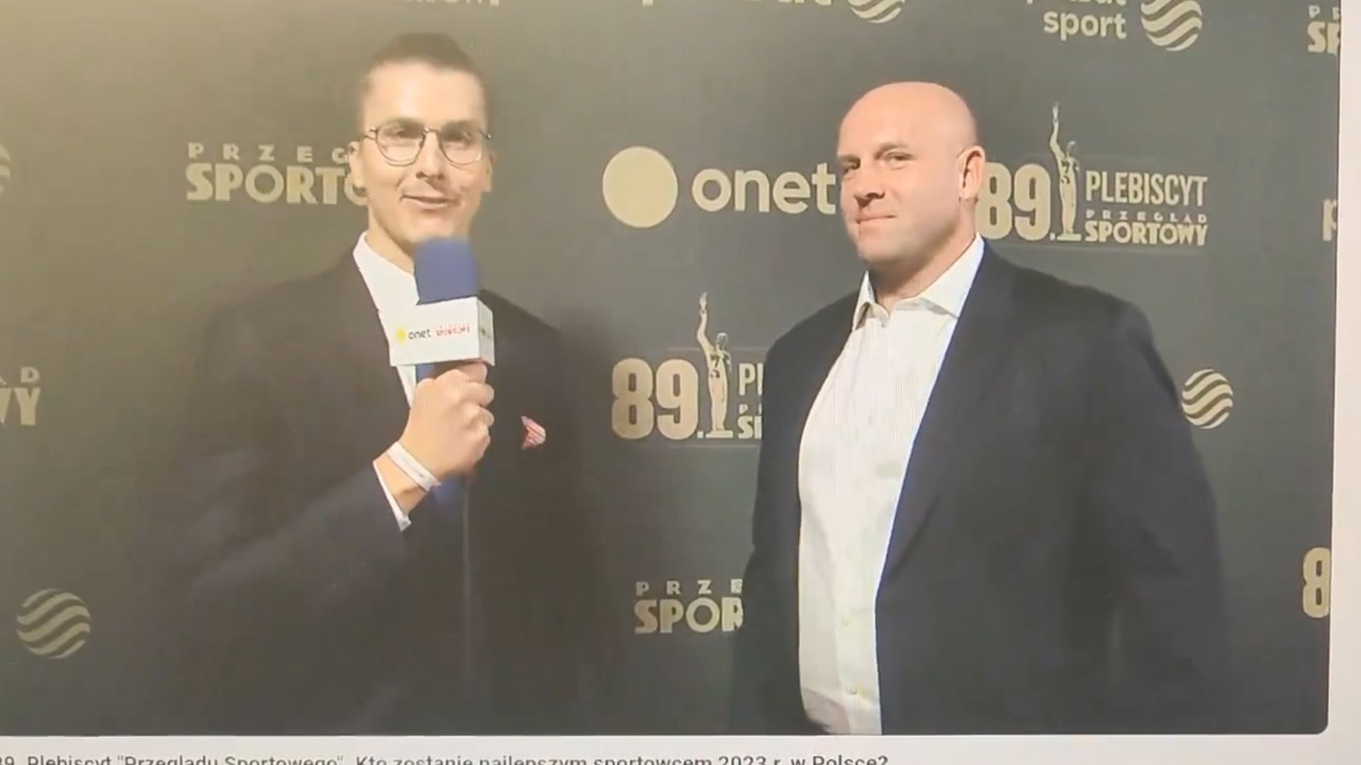 Wpadka podczas Gali Mistrzów Sportu