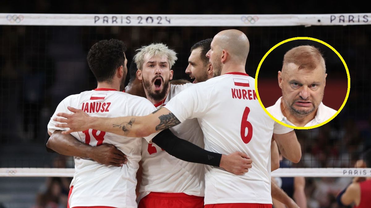 Materiały prasowe / Matthew Stockman/Getty Images i Toru Hanai/Getty Images / Na zdjęciu: siatkarze reprezentacji Polski i Władimir Alekno (w kółeczku)