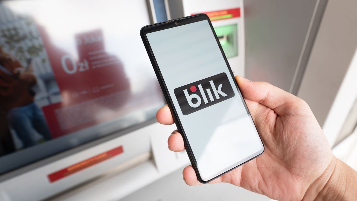 Man holding smartphone with Blik logo near ATM
Wroclaw, Poland - NOV 06, 2019: Man holding smartphone with Blik logo and withdrawing money from an ATM. Blik is Polish most popular quick payment method in Poland.
blik, payment, polish, method, quick, money, withdrawal, atm, finance, online, shopping, pay, security, popular, poland, smart, phone, hand, holding, digital, modern, effective, mobile, application, logo, screen, content, cash, safety, illustrative, editorial