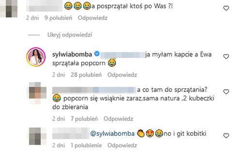 Sylwia Bomba i Ewa Mrozowska odpowiadają na komentarze internautów 