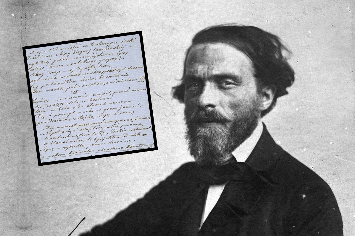 Cyprian Kamil Norwid miał prośbę do Polaków. Zawarł to w liście