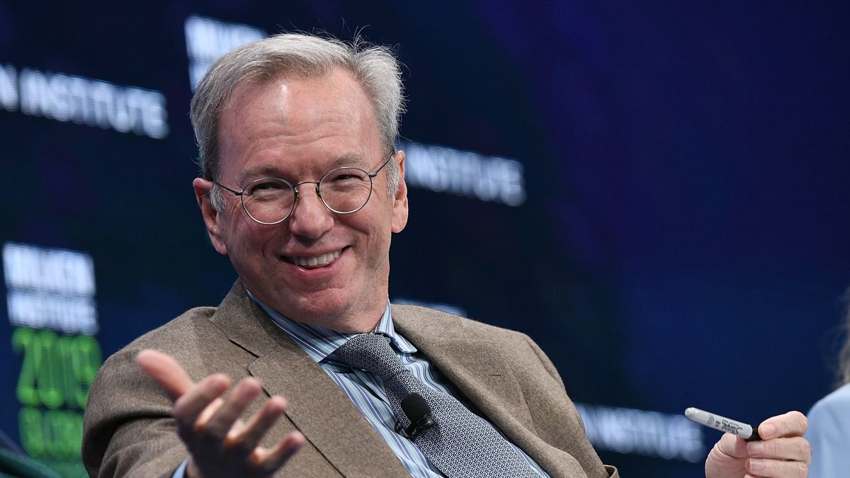 Eric Schmidt, były dyrektor generalny Google
