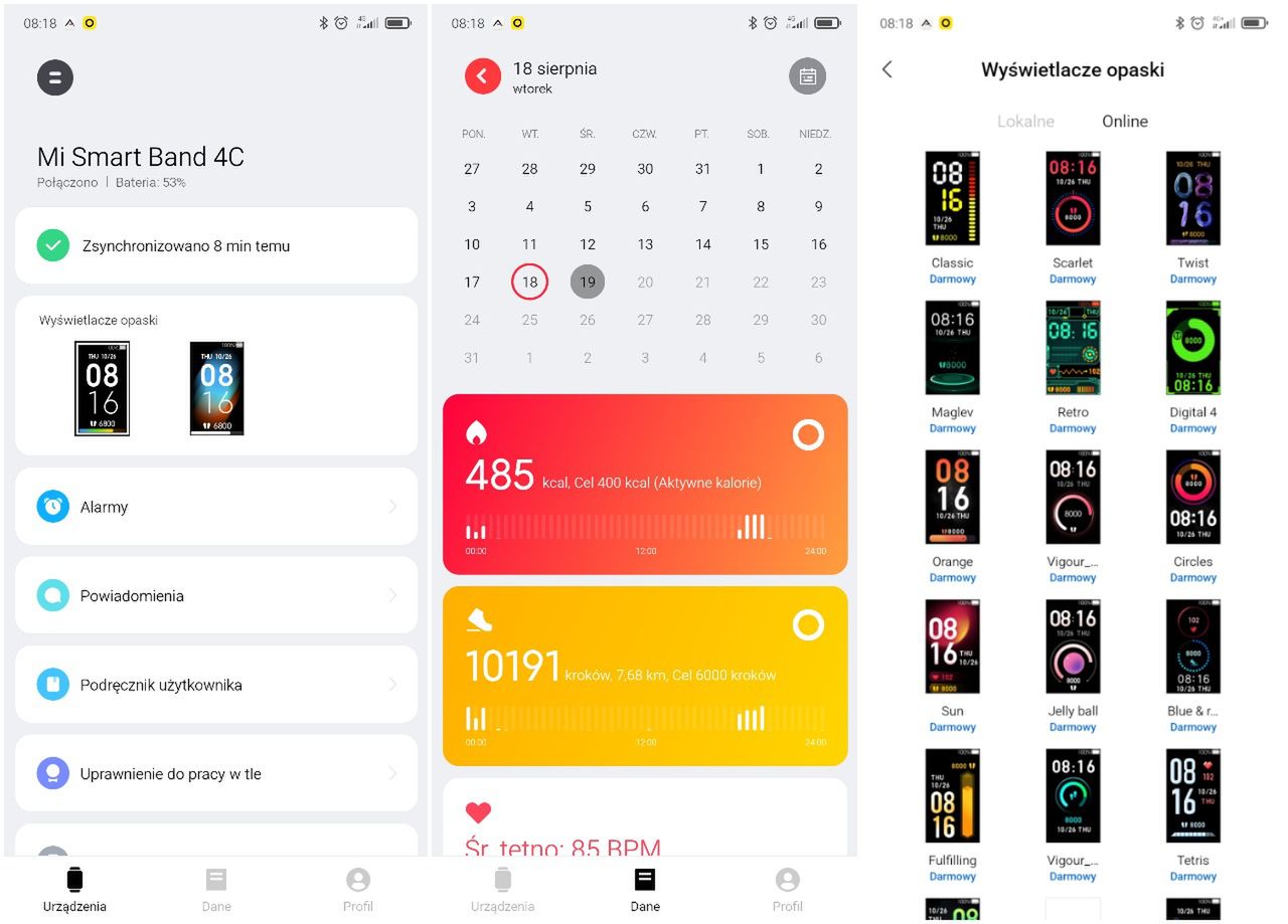 Xiaomi Mi Band 4C pozytywnie mnie zaskoczył. Test budżetowej opaski 10