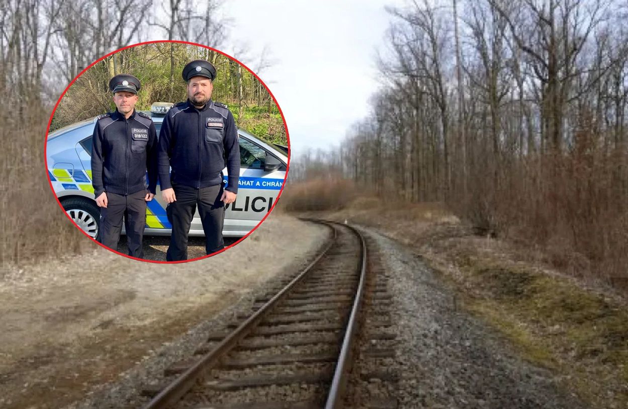 Wypadł przez okno z pociągu. Nastolatek uratowany przez policjantów