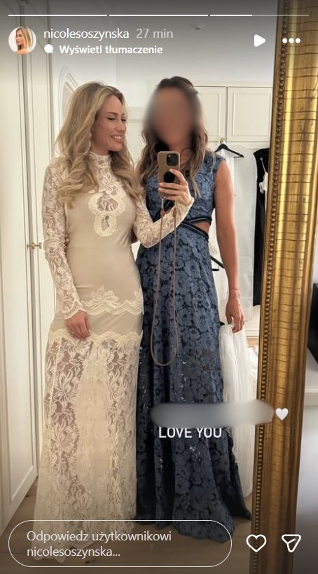 Nicole Soszyńska po ślubie