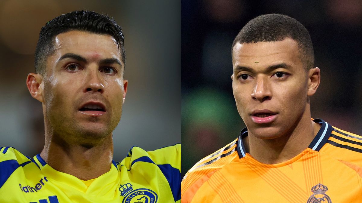 Getty Images / Na zdjęciu: Cristiano Ronaldo i Kylian Mbappe