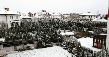 Piękna zima tej wiosny. Nad Lubelszczyzną pada śnieg [WASZE ZDJĘCIA]